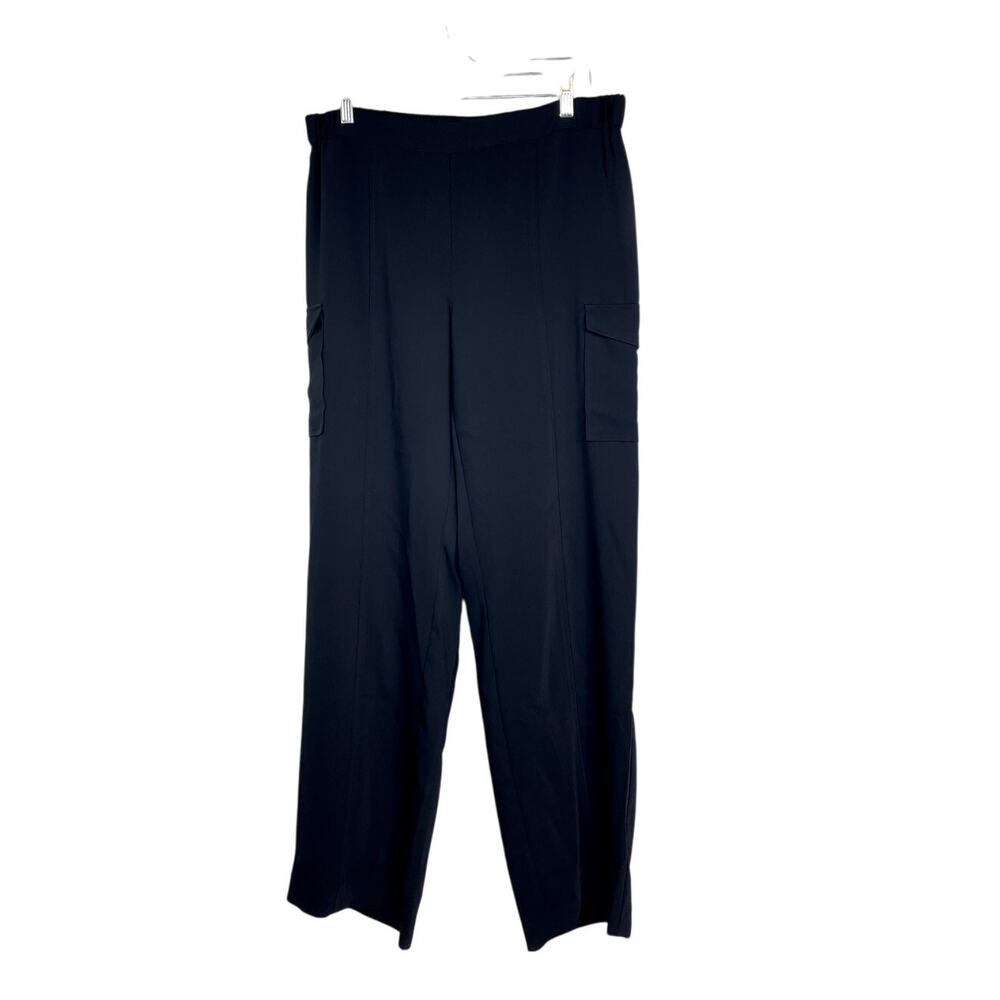 J. Jill Wearever Collection cargo pants Black M